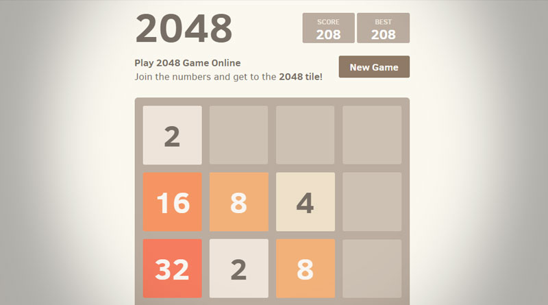 Play 2048 Game Online